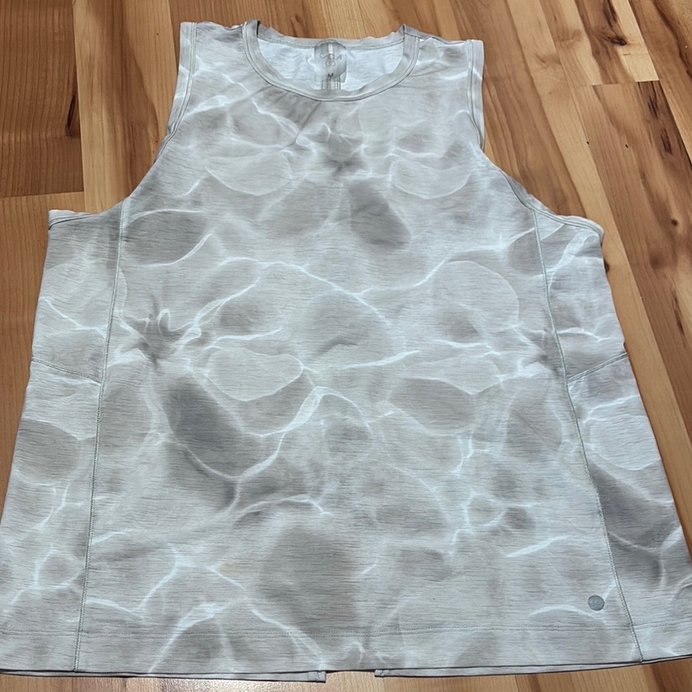 CALIA by Carrie Underwood Brown and Tan Boxy Sleeveless Tank Top